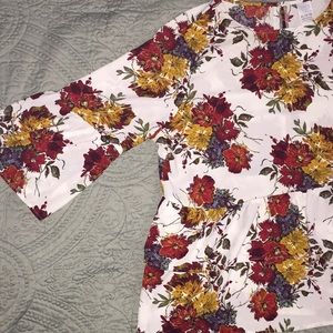 Peplum Semi-Fitted Top